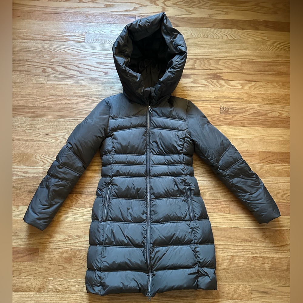 Anno Zhero Brown Duck Down Puffer Coat